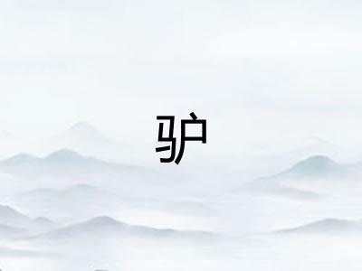 驴